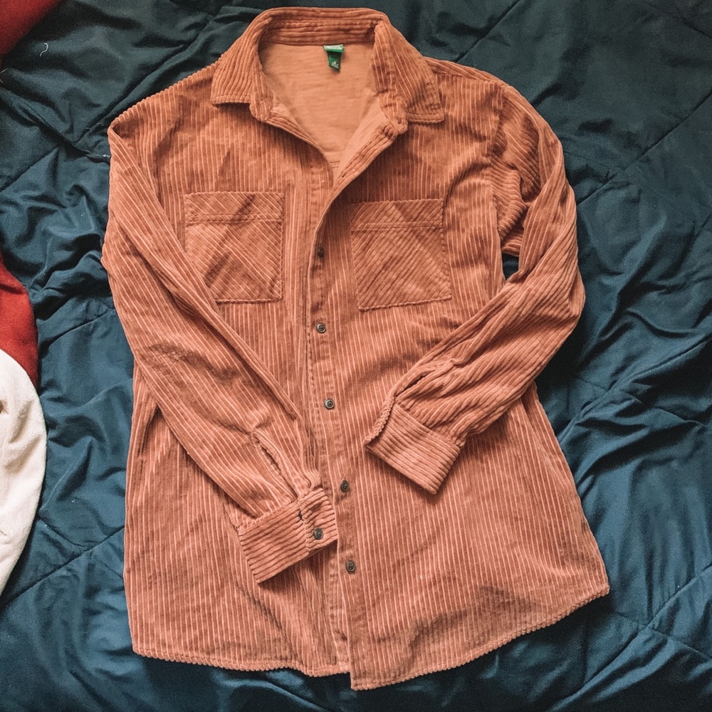Cute, New Corduroy Button Up